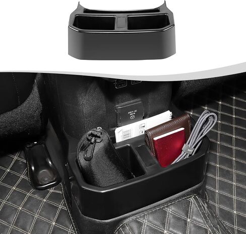 Rear Cup Holder Fit for 2018-2025 Jeep Wrangler JL JLU & Gladiator JT,Rear Seat Storage Box Tray Organizer Floor Console Mounted Drink Holder Interior Accessories in Saudi Arabia