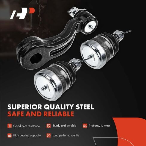 A-Premium Set of 11, Front Upper Lower Ball Joint, Inner Outer Tie Rod End, Idler Arm, Compatible with Chevrolet & GMC - 1993-2000 - Tahoe Yukon C1500 C1500 Suburban C2500 in Saudi Arabia