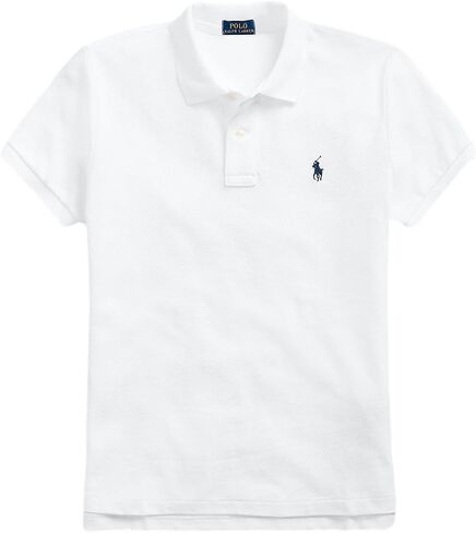 Polo Ralph Lauren Women's Classic Fit Mesh Polo Shirt, Black, Large in Saudi Arabia