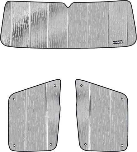 Windshield Sun Shade fit Freightliner 114SD(2012-2024), Truck Front Window Sunshade, Car Accessories for Sun Protection, 2PCS in Saudi Arabia