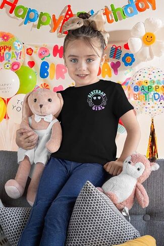 عيد ميلاد رجل الرسم اللطيف - صغار الأولاد والبنات إلى Teen Teen Short Sleeve Top in Saudi Arabia