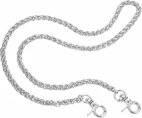 Pocket Chain Heavy Duty Hip Hop Wallet Chains 26Inch Cool Punk Pants Chain Goth Jean Chains, Aist Iron Keyring Clasp Sturdy Keyholder for Men Women Pants Jeans Key Wallet Bag Decoration in Saudi Arabia