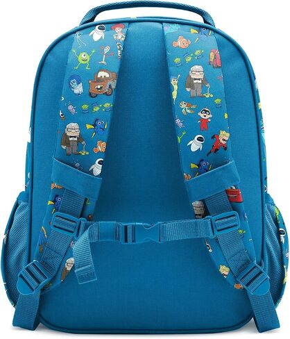Simple Modern Medium Disney Pixar Toddler Backpack for School Girls and Boys | Kindergarten Elementary Kids Backpack | Fletcher Collection | Kids - 15" tall | Buzz and Woody Adventures in Saudi Arabia