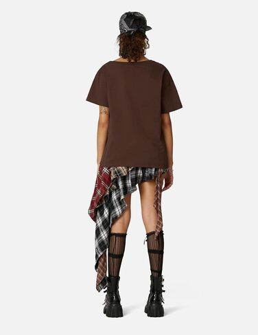 Aelfric Eden Off The Shoulder Tops for Women Summer Sexy Graphic T Shirts Short Sleeve Number Embroidery Tee in Saudi Arabia