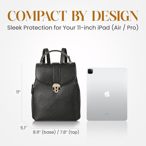 Small Leather Backpack Purse for Women - Women’s Fashion Backpack Handbags - Leather Back Pack Purse (Brown) in Kuwait