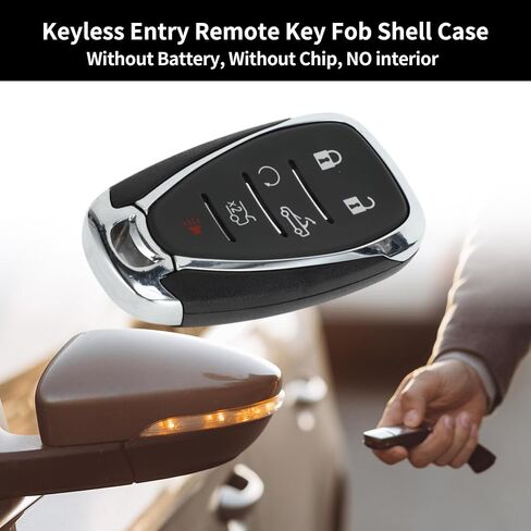 X AutoHaux Key Shell Case express intrement key key fob case for chevrolet malibu camaro 2016-2021 6 buttons hyq4aa / hyq4e in Saudi Arabia