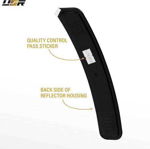 USR 21-24 G22 4 Series Side Side Reflector-زوج عاكس جانبي الأمامي (يسار + يمين)-متوافق مع 2021-2024 BMW 430i / M440i G22 / Bimmer 2 Door Coupe Trims / 2023 M4 (عوامل العدسات الدخان) in Saudi Arabia