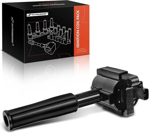 A-Premium Ignition Coil Pack Compatible with Jaguar Vanden Plas 1998-1999 XJ8 XJR 1998 XK8 1997-1999 V8 4.0L (2-pins) 8-PC Set in Saudi Arabia