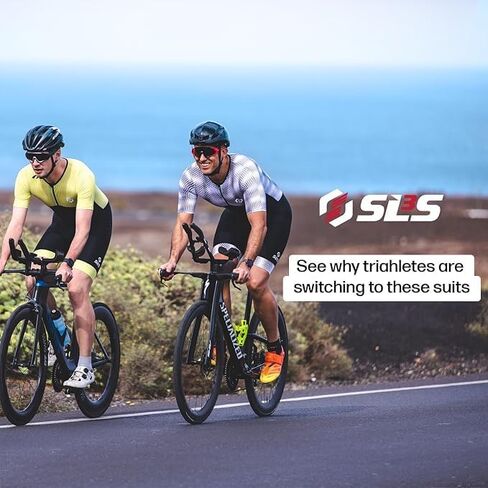 SLS3 Triathlon Suits Mens - بدلة ثلاثية الأكمام الهوائية - ثلث ثنائي الوزن مع أقمشة FX متميزة - 2 جيوب in Saudi Arabia