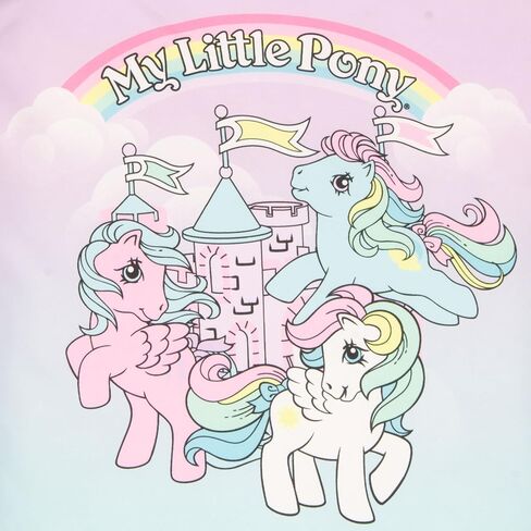 My Little Pony Feelin' Magical Girls Varsity Bomber Jacket - Lightweight Zip-Up Graphic Print Jacket for Kids in Saudi Arabia