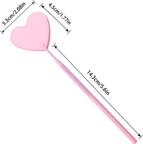 Professional Large Mirror for Eyelash Extension & Makeup - Detachable, Stainless Steel Lash Mirror Tool in Saudi Arabia