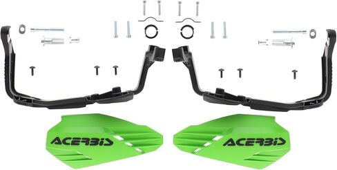 Acerbis Moto-X Green/Black Handguards (2985881089) in Saudi Arabia