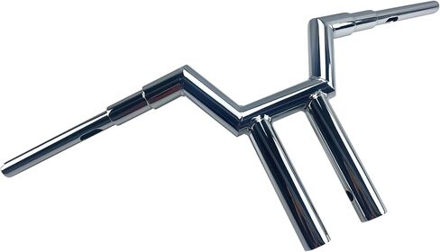 Chrome 12" Rise 1.5" Ape Hanger T-Bars Handlebar Drag about 12" Rise Fit For Harley Softail Breakout Fat Boy FXSB FLSTC FLSTN FLSTFB FLS 1993-UP 2014 2023 2024 in Saudi Arabia
