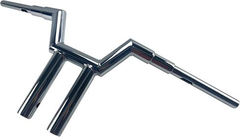 Chrome 12" Rise 1.5" Ape Hanger T-Bars Handlebar Drag about 12" Rise Fit For Harley Softail Breakout Fat Boy FXSB FLSTC FLSTN FLSTFB FLS 1993-UP 2014 2023 2024 in Saudi Arabia