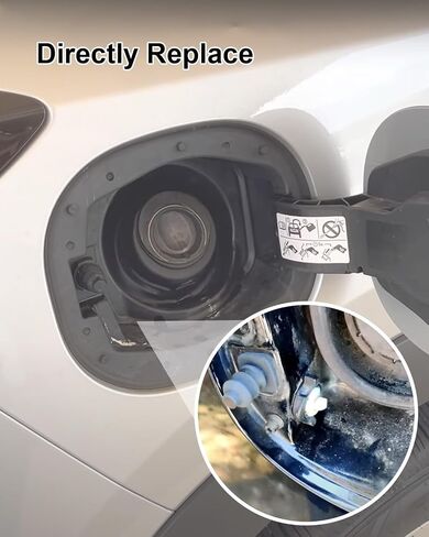 Fuel Filler Door Lock Actuator Fit for Nissan Rogue 2018-2020 Replace 78850-AR00A White in Saudi Arabia