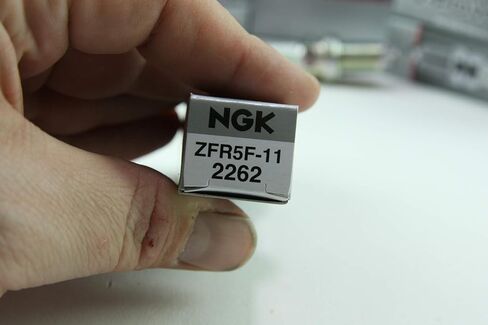 NGK V-Power Spark Plug ZFR5F-11 (4 Pack) متوافق مع Jeep Patriot Sport 2007-2017 2.4L/144 in Saudi Arabia
