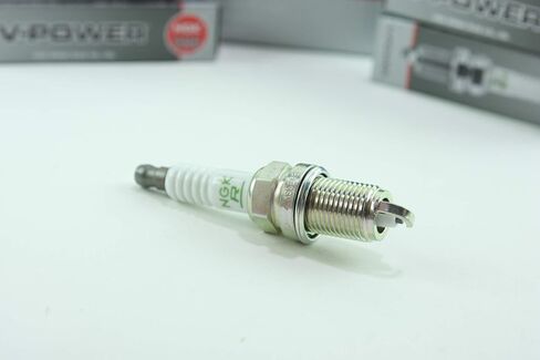 NGK V-Power Spark Plug ZFR5F-11 (4 Pack) متوافق مع Jeep Patriot Sport 2007-2017 2.4L/144 in Saudi Arabia