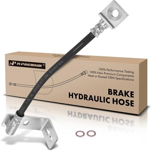 A-Premium Rear Driver Brake Hydraulic Hose Compatible with Select Ford Models - For F-350 Super Duty 2017 2018 2019, with Single Rear Wheel in Saudi Arabia