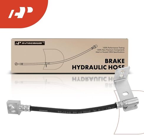 A-Premium Rear Driver Brake Hydraulic Hose Compatible with Select Ford Models - For F-350 Super Duty 2017 2018 2019, with Single Rear Wheel in Saudi Arabia