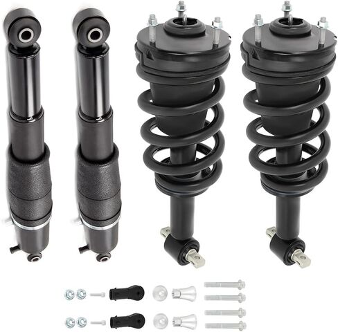 SCITOO Air Struts Suspension Kits Shocks Struts fit for Cadillac for Escalade 2007-2013,for Cadillac for Escalade ESV 2007-2012,for Escalade EXT 2007-2012Front and Rear Suspensions Replacement Struts in Saudi Arabia