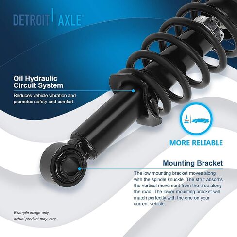 Detroit Axle - 1.8L Struts Kit To Toyota 2009-2013 Corolla 2011-2013 Matrix 4 Front Gron in Saudi Arabia