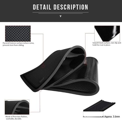 الحصير Auovo Anti Dust Door لإكسسوارات Chevy Traverse 2023 2022 2021 2020 2019 2018 Custom Custom Cust Cup Center Cenole Liners 28pcs/set (Red ، محدث) in Saudi Arabia