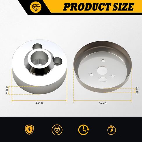 5 & 6 Hole Billet Steering Wheel Hub Adapter A01-56P in Saudi Arabia
