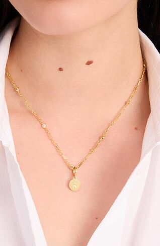 Kate Spade New York Womens Mini A Charm ذهبي مقاس واحد مقاس واحد in Saudi Arabia