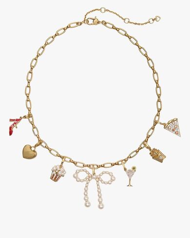 Kate Spade New York Womens Mini A Charm Gold One Size One Size in Saudi Arabia