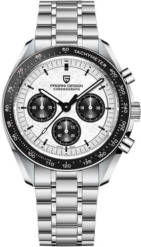 Haiqin Pagani Design 1701 Men's Watches اليابانية VK63 حركة الكوارتز من الفولاذ المقاوم للصدأ in Kuwait