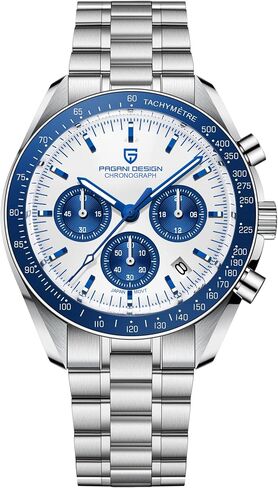Haiqin Pagani Design 1701 Men's Watches اليابانية VK63 حركة الكوارتز من الفولاذ المقاوم للصدأ in Kuwait