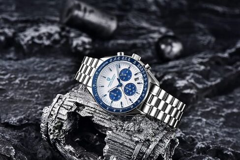 Haiqin Pagani Design 1701 Men's Watches اليابانية VK63 حركة الكوارتز من الفولاذ المقاوم للصدأ in Kuwait