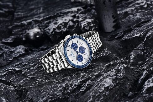 Haiqin Pagani Design 1701 Men's Watches اليابانية VK63 حركة الكوارتز من الفولاذ المقاوم للصدأ in Kuwait