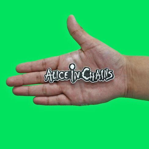 C&D Visionary Alice in Cains Band Logo 4.25 '' Wide X 1.25 '' Patch Tall Assoridered Assered - Music تحت عنوان Music in Saudi Arabia