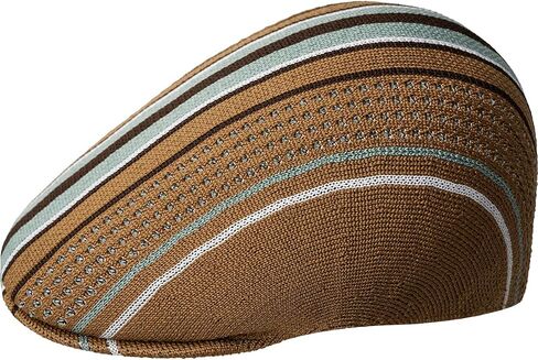 Kangol Clubhouse Stripe 507 HAT - TAN/SAGE GREEN/S IVY CAPS & Flat Caps in Kuwait