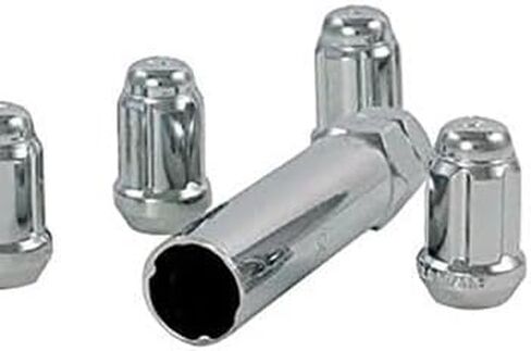 Gorilla Automotive 21631SDB5 12mm × 1.50 حجم الخيط chrome الانتهاء من قفل عجلة قطر صغير ، (حزمة 5) in Saudi Arabia