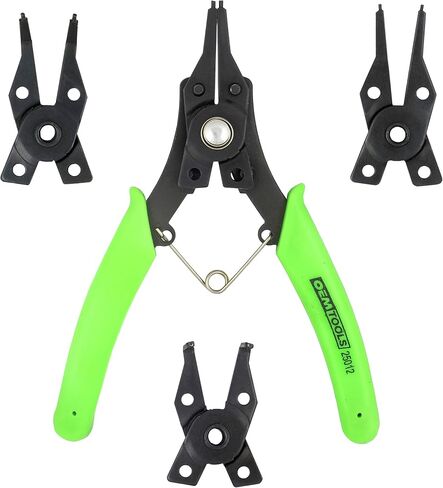 OEMTOOLS 25397 6-1/2" Heavy Duty Snap Ring 2 Piece Pliers Set, External and Internal Circlip Pliers, Retaining Ring Remover Set in Saudi Arabia