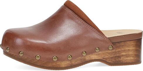 Dansko Andie Women’s Handcrafted Mule Clogs – Artisan Wood Sole Slip-On Shoes with Memory Foam Insole – Made in Brazil in Saudi Arabia
