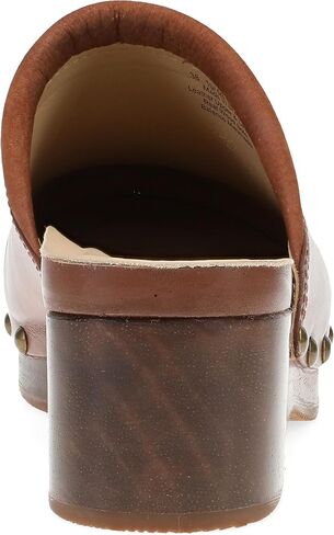 Dansko Andie Women’s Handcrafted Mule Clogs – Artisan Wood Sole Slip-On Shoes with Memory Foam Insole – Made in Brazil in Saudi Arabia