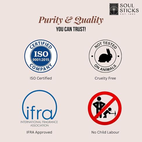 Soul Sticks Premium Percense-حزمة 90 جرام-عصي طويلة الأمد ، وعصي 9 بوصات لتنظيف المنزل والطاقة ، والتأمل ، واليوغا والاسترخاء (7 رئيس الأساقفة) in Saudi Arabia