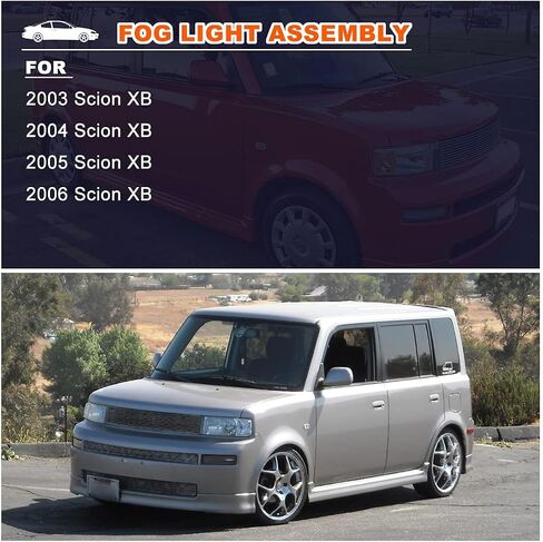 Nixon Offroad Fog Light Light for 2003-2006 Scion XB ، OEM Pumper Driving Lights Lights Lamps Placems ، 2 PCS Lens in Kuwait