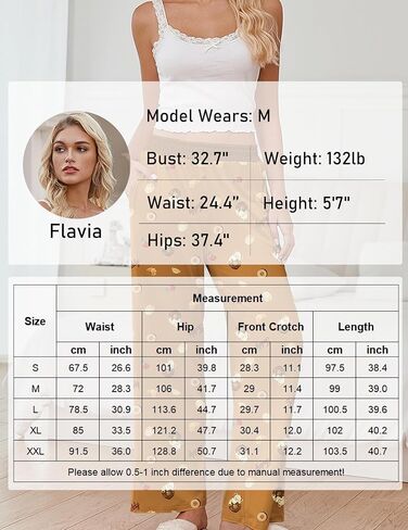 Ekouaer Womens Pajama Pants Soft Comfy Pj Pants للنساء على نطاق واسع في الساق مرنة نوم قاع مع جيوب in Saudi Arabia