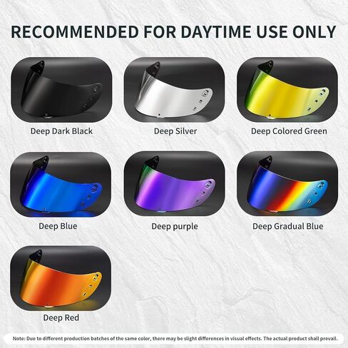Icon Airflite Ic-04 Visor Motorcycle Helmet Tinted Visor Face Shield Replacement for Ic04 (Photochromic) in Kuwait