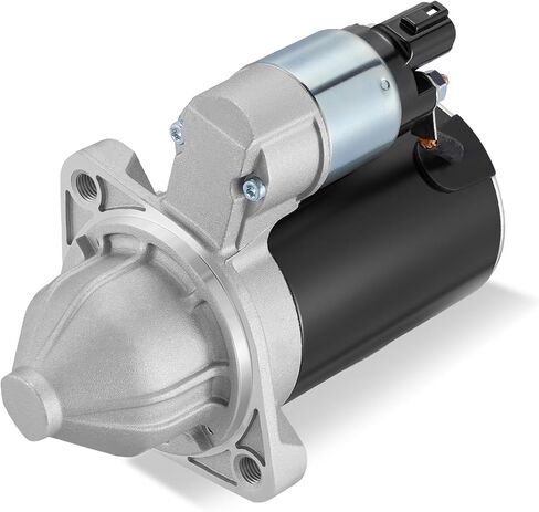 19050 New Starter Motor Compatible with Hyundai Veloster 1.6L L4 2012-2013, 12V 0.9KM 8-Teeth Starter Compatible with Kia Rio Soul, Fit for 361002B100 361002B102 30054 361002B020, Rotation: CW in Saudi Arabia