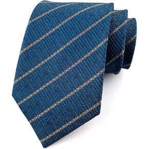 Men's Trendy Striped Ties Patterned Formal Business College Daily Woven Neckties