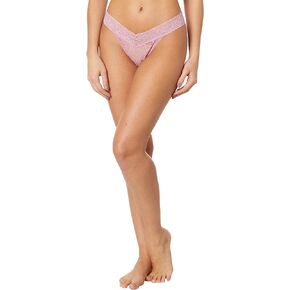 hanky panky Re-Leaf Original Rise Thong Mauve Orchid (Pink) One Size
