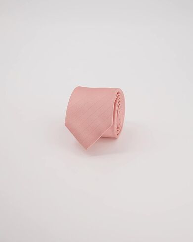 ربطة عنق عصرية للرجال من Tie Bar، لون سادة، نذر متعرج، 3 × 58 بوصة in Kuwait