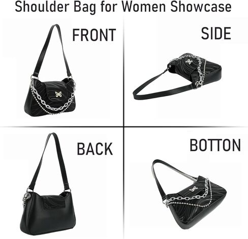 حقيبة كتف للنساء من مويكسولي، حقائب يد من الجلد الصناعي مع حقائب مجوهرات صغيرة حقيبة ماسنجر للنساء in Kuwait