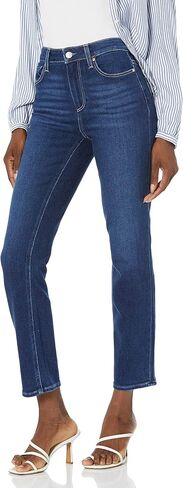 PAIGE Women's Cindy High Rise Straight Leg Ankle Length in Dream Weaver in Saudi Arabia