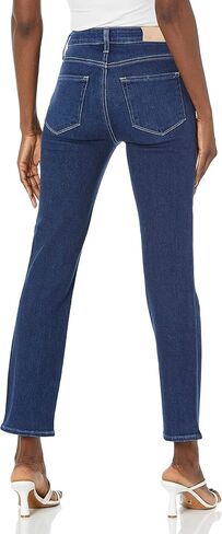 PAIGE Women's Cindy High Rise Straight Leg Ankle Length in Dream Weaver in Saudi Arabia